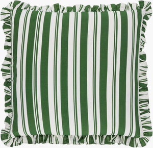 Livabliss Augusta Farmhouse Cottage Square Pillow Woven Cotton Flax Blend Sofa Accent AGU005-1818D