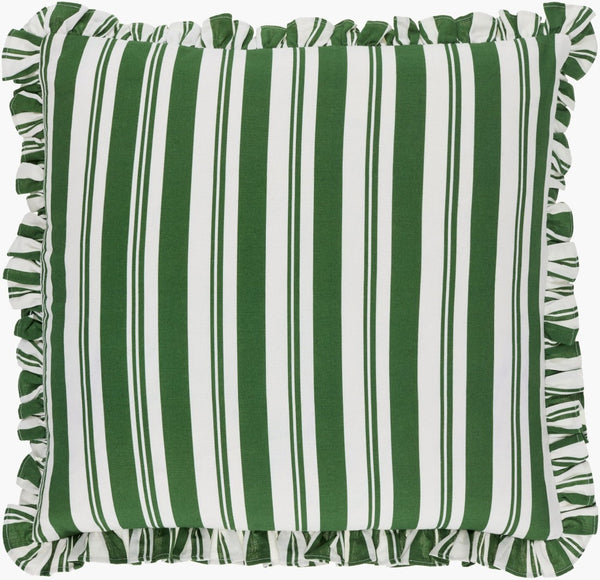 Livabliss Augusta Farmhouse Cottage Square Pillow Woven Cotton Flax Blend Sofa Accent AGU005-1818D