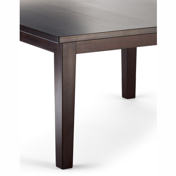 English Elm Eastwood Dining Table In Java Brown - Handcrafted Solid Wood, Seats 6, Perfect For Dining & Work B136P158145