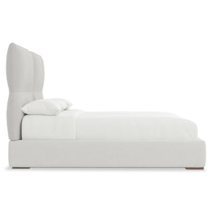 Bernhardt Bernhardt Casa Paros Panel Bed California King — Upholstered Pillow-Headboard Rustic Modern Elegance K1905