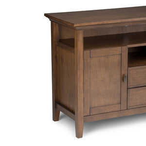 English Elm Redmond Tall Tv Media Stand - Handcrafted Rustic Solid Wood With Storage For Tvs Up To 60" B136P158105-GIGA