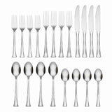 Lenox Hampton Forge Avalon 20 Piece Flatware Set Metallic, STAINLESS METAL 106A0202ES