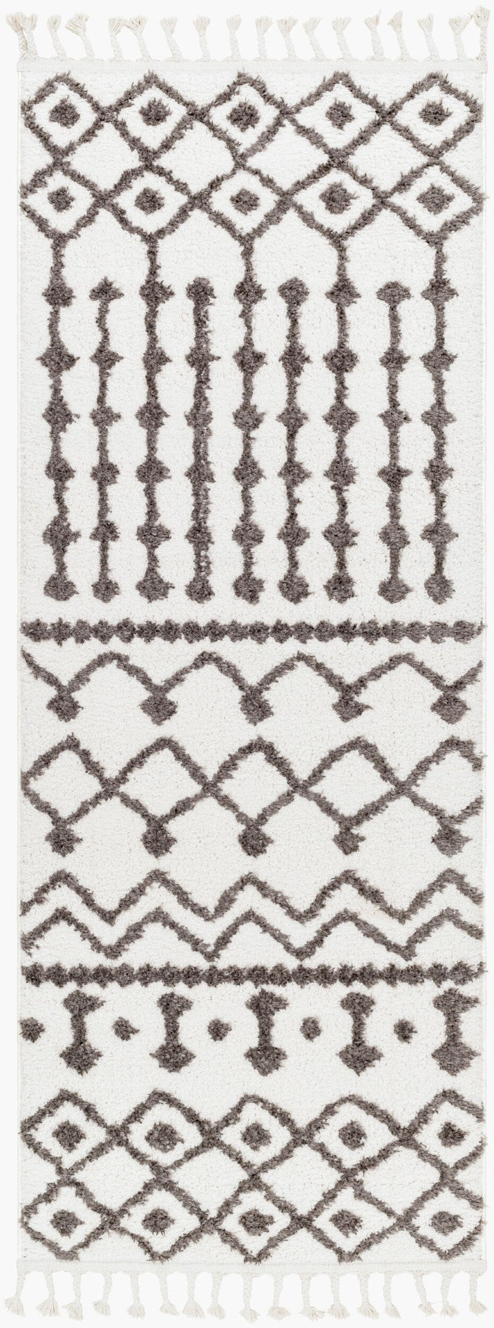 Livabliss Alhambra Moroccan Lattice High Pile Polyester Runner Rug for Hallways and Entryways AHB2308-2773