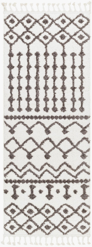 Livabliss Alhambra Moroccan Lattice High Pile Polyester Runner Rug for Hallways and Entryways AHB2308-2773