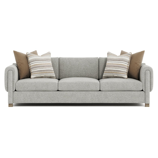 Bernhardt Bernhardt Tori Sofa — Sculptural Deep-Seat Fabric Sofa With Plush Cushions, Custom Made-To-Order Options P7667A