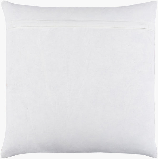Surya Sheana 18” X 18” Accent Pillow - Durable Cotton Design For Modern Decor Charm & Comfort In Any Space Peach Cotton,Cotton Ahe001-1818