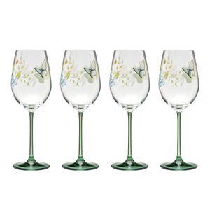 Lenox Butterfly Meadow Wine Glasses, Set of 4 Multi, NO COLOR GLASS,CRYSTAL 896703