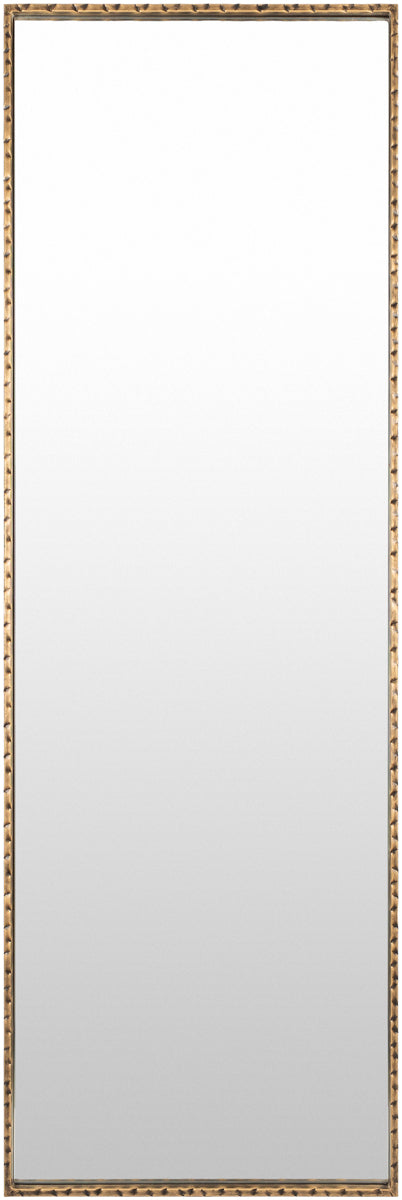 Alchemist AHI-001 72"H x 24"W x 2"D Full Length Mirror AHI001-7224  Frame: Gold Surya