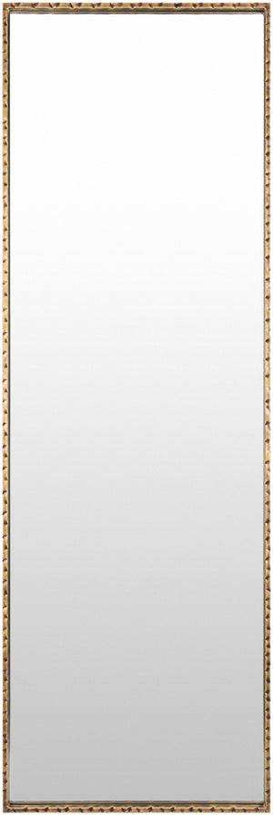 Alchemist AHI-001 72"H x 24"W x 2"D Full Length Mirror AHI001-7224  Frame: Gold Surya