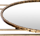 Alchemist AHI-006 33"H x 25"W x 2"D Accent Mirror AHI006-3325  Frame: Gold Surya