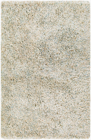 Livabliss Anaheim Handwoven Polyester Area Rug with Fringe Bohemian Accent for Entryway or Bath Sky Blue, Seafo 2' x 3' AHM2300-23
