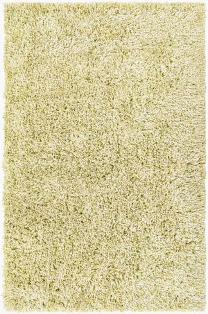 Surya Anaheim Ahm-2302 2'6" X 8' Hand Woven Area Rug - Luxurious Plush Polyester With Stylish Fringe Grass Green Polyester Ahm2303-23