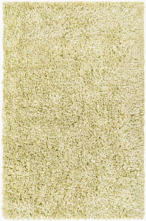 Surya Anaheim Ahm-2302 2'6" X 8' Hand Woven Area Rug - Luxurious Plush Polyester With Stylish Fringe Grass Green Polyester Ahm2303-23