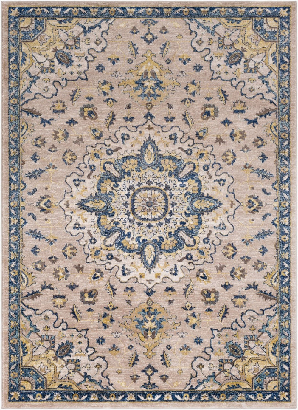 Livabliss Athens Traditional Polypropylene Woven Rug for Entryways and Compact Living Spaces AHN2305-23