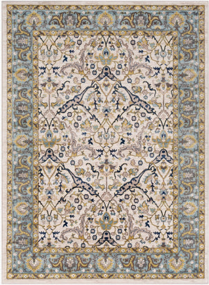 Livabliss Athens Traditional Motif Polypropylene Area Rug for Entryways Hallways and Bedrooms AHN2308-23