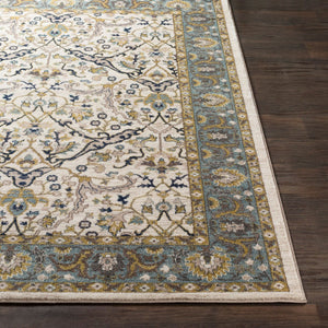 Livabliss Athens Traditional Motif Polypropylene Area Rug for Entryways Hallways and Bedrooms AHN2308-23