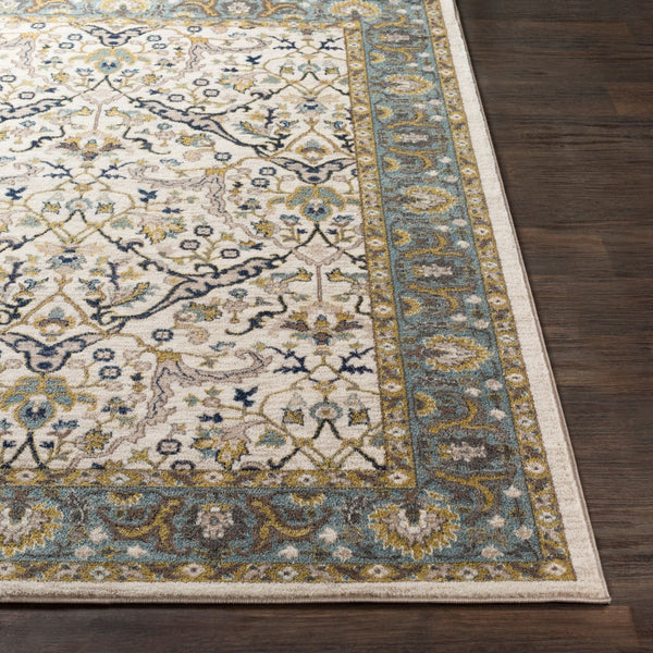 Livabliss Athens Traditional Motif Polypropylene Area Rug for Entryways Hallways and Bedrooms AHN2308-23