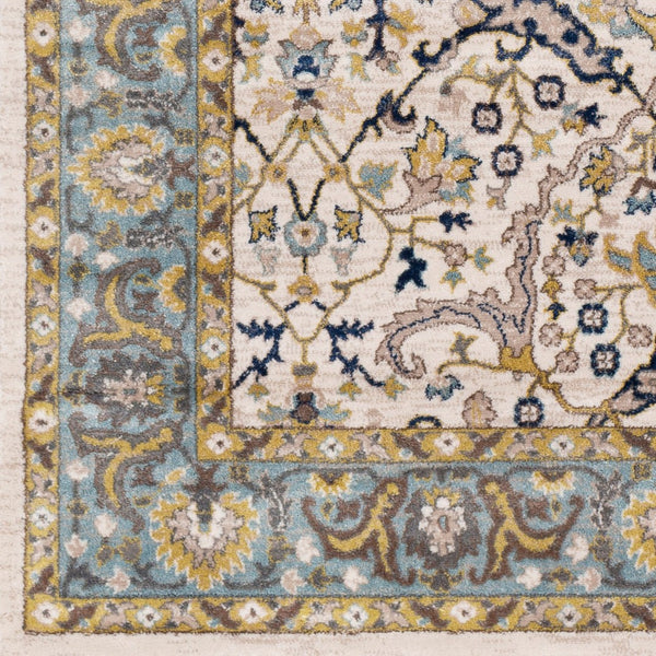 Livabliss Athens Traditional Motif Polypropylene Area Rug for Entryways Hallways and Bedrooms AHN2308-23