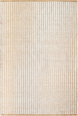 Livabliss Ahlat Handwoven Wool Cotton Flatweave Runner Rug Bohemian Artisan Hallway Accent Mustard, Cream 5' x 7'6" AHT2300-576