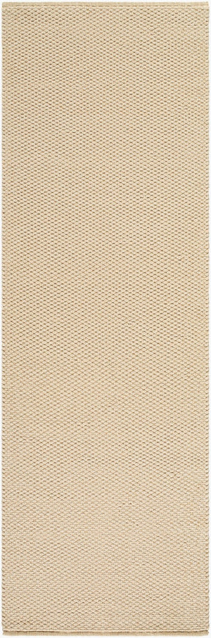 Livabliss Ahlat Handwoven Jute Cotton Flatweave Runner Farmhouse Artisan Hallway Rug Beige, Ivory' 2'6" x 8' AHT2305-268
