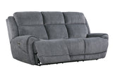 Parker House Spencer - Tide Graphite Power Reclining Sofa And Loveseat Grey 100% Polyester (W) Mspe-32ph-tgr