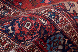 Feizy Rugs Rawlins Polyester Machine Made Bohemian & Eclectic Rug Red/Blue/Tan 7'-10" x 9'-10"