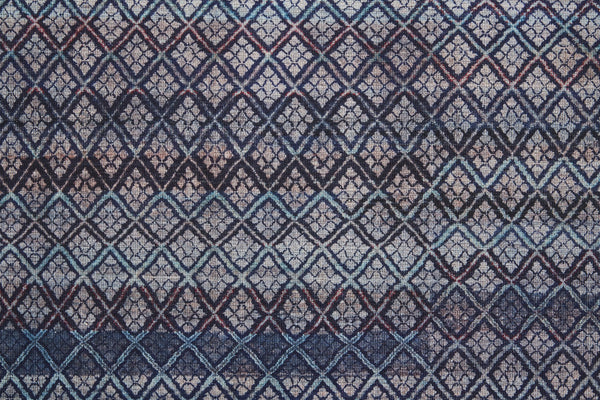 Feizy Rugs Voss Collection Bold Transitional Rug: Vibrant Colors & Distinctive Patterns For Any Living Space Blue,Tan,Pink Polyester Vos39h7faqumlte76