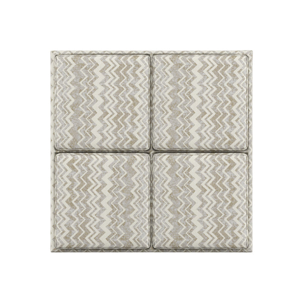 Homelegance By Top-Line Cormax Storage Ottoman Espresso Fabric