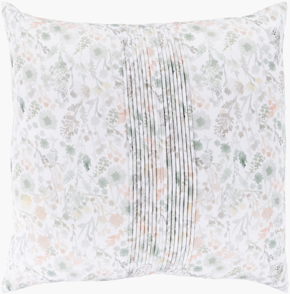 Surya Aria Aia-1000 Cotton Sham - Cozy Cottage Style Bedding Accessory, Soft & Easy Care For Your Bedroom Off,White Cotton,Cotton Aia1000-es