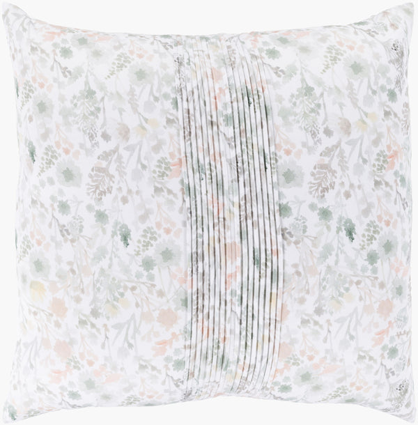 Surya Aria Aia-1000 Cotton Sham - Cozy Cottage Style Bedding Accessory, Soft & Easy Care For Your Bedroom Off,White Cotton,Cotton Aia1000-es