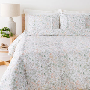 Surya Aria Duvet Sham - Cozy Cottage Style In Premium Cotton, Machine-washable, Perfect For Any Bedroom Theme! Off,White Cotton,Cotton Aia1000-fqset