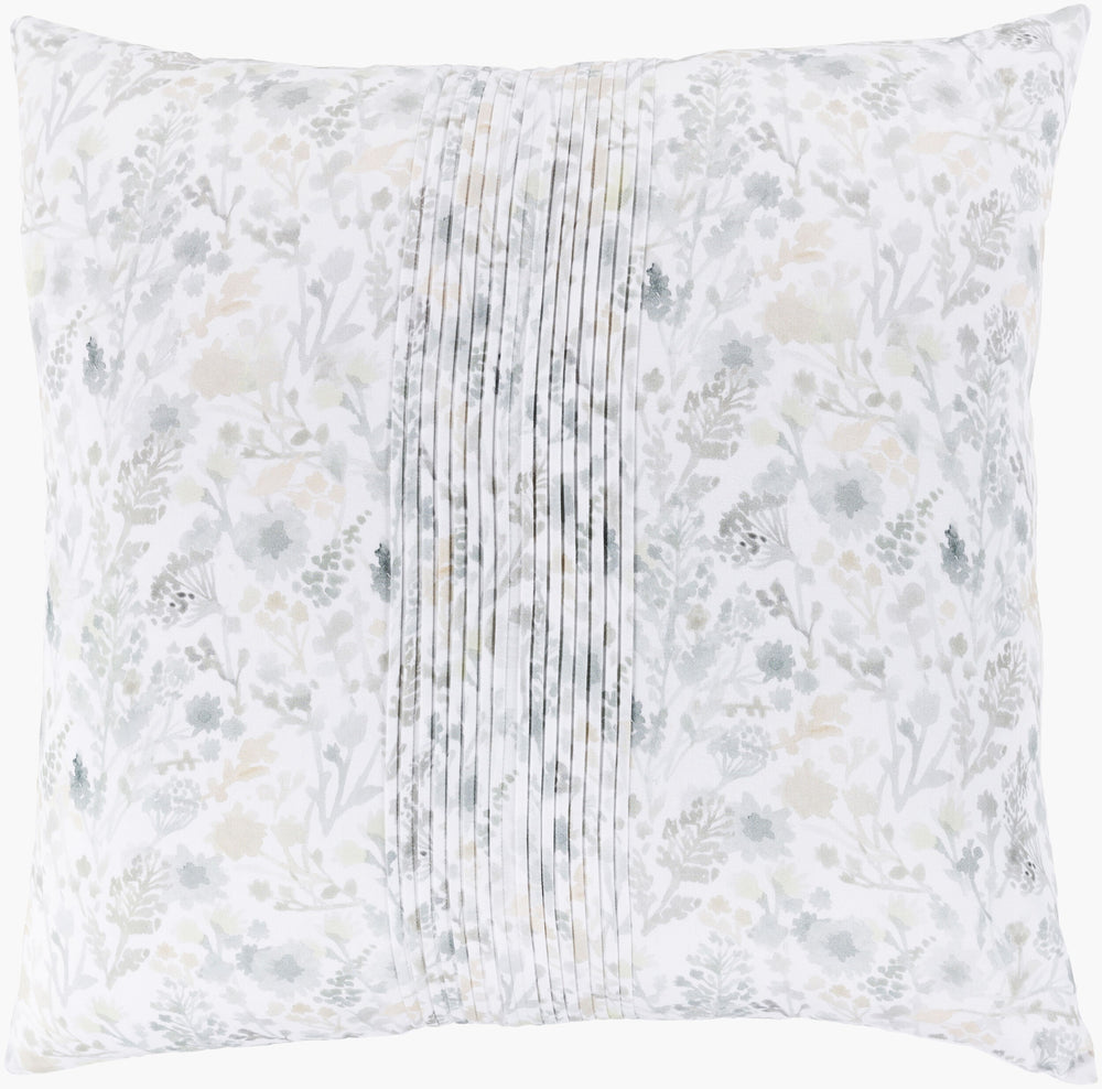 Surya Aria 8"X8" Premium Cotton Bedding Swatch - Cottage Style Sham For Cozy Bedroom Decor & Easy Care Off,White Cotton,Cotton Aia1001-sw