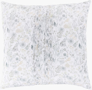 Surya Aria Aia-1000 Cotton Sham - Cozy Cottage Style Bedding Accessory, Soft & Easy Care For Your Bedroom Off,White Cotton,Cotton Aia1001-es