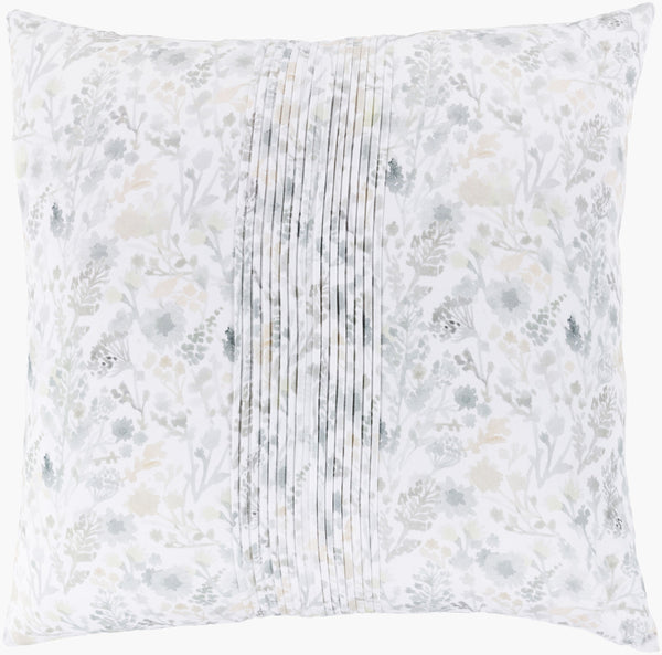 Surya Aria Aia-1000 Cotton Sham - Cozy Cottage Style Bedding Accessory, Soft & Easy Care For Your Bedroom Off,White Cotton,Cotton Aia1001-es