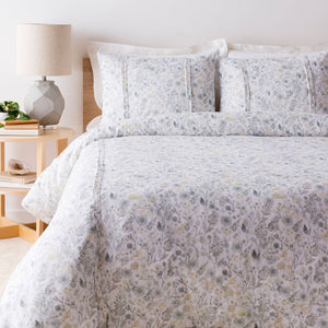 Surya Aria Duvet Sham - Cozy Cottage Style In Premium Cotton, Machine-washable, Perfect For Any Bedroom Theme! Off,White Cotton,Cotton Aia1001-fqset
