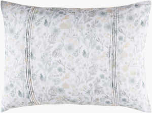 Surya Aria Aia-1000 Cotton Sham - Cozy Cottage Style Bedding Accessory, Soft & Easy Care For Your Bedroom Off,White Cotton,Cotton Aia1001-s