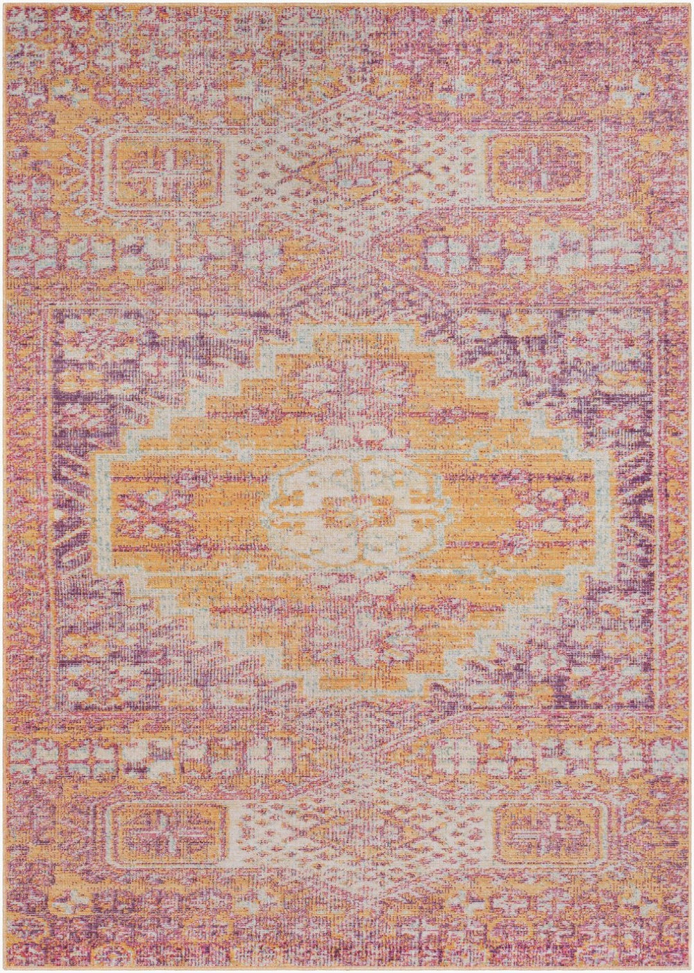 Livabliss Antioch Machine Woven Polyester Accent Rug Traditional Motifs for Entryway or Bedside AIC2300-23
