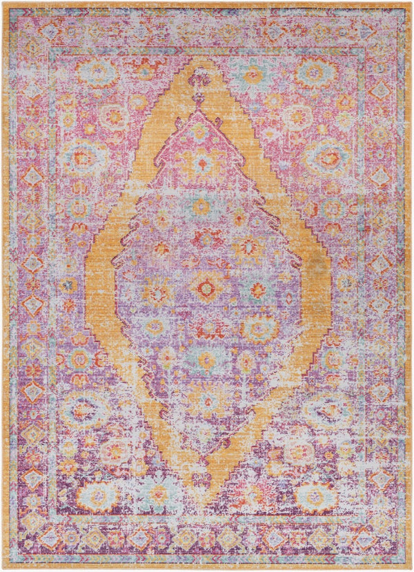Livabliss Antioch Machine Woven Polyester Area Rug Low Pile Turkish Craft for Busy Living Spaces AIC2303-913