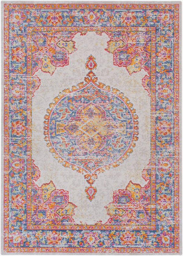 Livabliss Antioch Traditional Machine Woven Polyester Rug Low Pile Entryway Accent AIC2308-23
