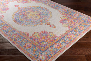 Livabliss Antioch Traditional Machine Woven Polyester Rug Low Pile Entryway Accent AIC2308-23