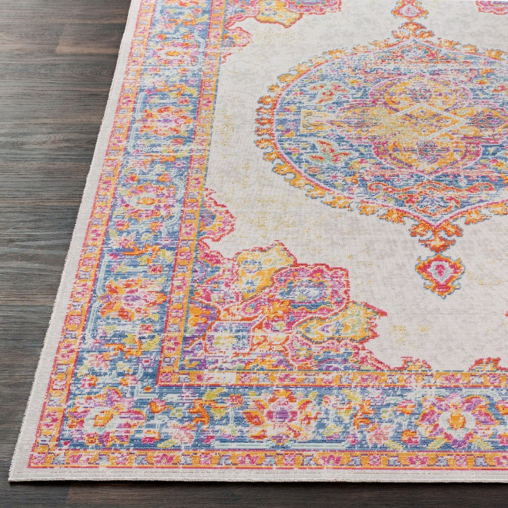 Livabliss Antioch Traditional Machine Woven Polyester Rug Low Pile Entryway Accent AIC2308-23