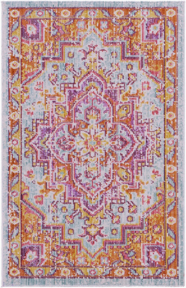 Livabliss Antioch Machine Woven Turkish Area Rug Low Pile Traditional Motifs for Entryways AIC2317-23