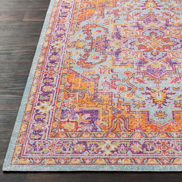 Livabliss Antioch Machine Woven Turkish Area Rug Low Pile Traditional Motifs for Entryways AIC2317-23