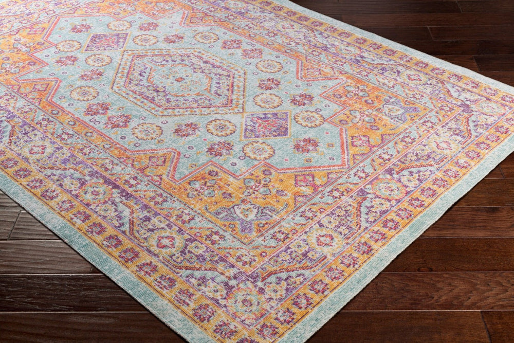 Livabliss Antioch Machine Woven Polyester Area Rug Low Pile Turkish Craft for Large Rooms AIC2321-913