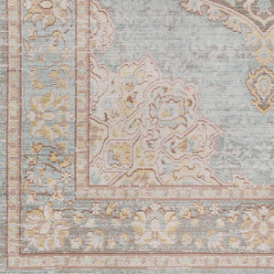 Livabliss Antioch Traditional Polyester Accent Rug Low Pile Machine Woven for Entryways and Baths AIC2326-23