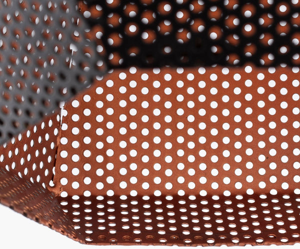 Surya Adelaide 8"L X 7"W Modern Metal Pendant Light - Handcrafted Elegance For Your Home Decor Space Fixture, Black,Base, Black,Cord, Black Iron Aie-005