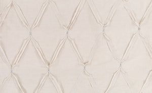 Surya Aiken Cottage-style Bedskirt Swatch - 8"L X 8"W Cotton-linen Blend, Machine Washable Comfort & Charm Taupe Cotton,Linen,Cotton,Linen Aik9000-sw