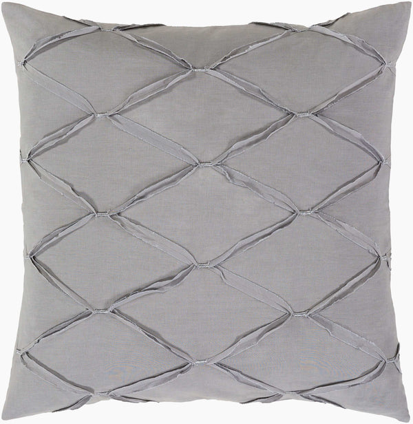 Surya Aiken Cottage-style Bedskirt Swatch - 8"L X 8"W Cotton-linen Blend, Machine Washable Comfort & Charm Slate Cotton,Linen,Cotton,Linen Aik9001-sw