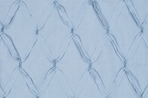 Surya Aiken Cottage-style Bedskirt Swatch - 8"L X 8"W Cotton-linen Blend, Machine Washable Comfort & Charm Denim Cotton,Linen,Cotton,Linen Aik9003-sw