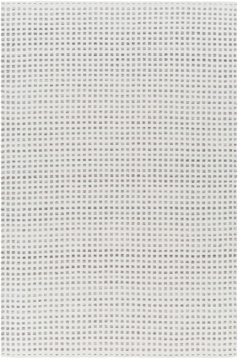 Ariel AIL-2300 9' x 12' Handmade Rug AIL2300-912  White, Light Gray, Rust Surya